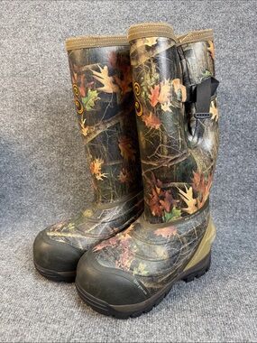 SHE Outdoor Zoned Comfort Trac 1200g Insulated Waterproof Camo Boots Size 6